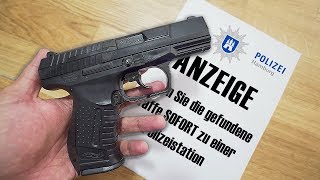 ist die gefundene WAFFE nun Echt oder Fake? (Brief von Polizei)
