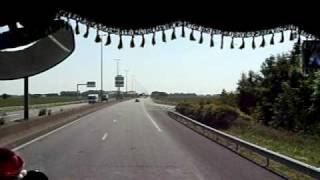 scania r500 v8 driveing , inside cab , P C Hamilton (2008)