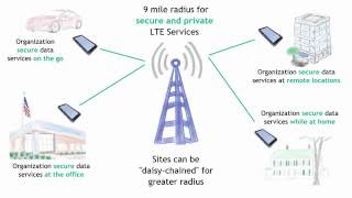 Extending LTE services to a Secure, Internal and Private Network