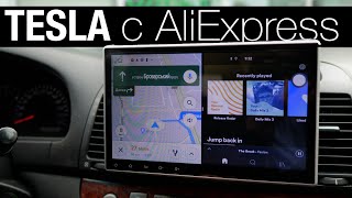Tesla стайл / 2din магнитола 10,2” с AliExpress