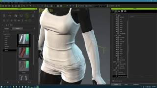 ccCloth Arm Warmers Base Preview for CC1.5 and iClone6