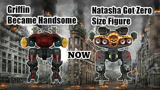 NEW DESIGN GRIFFIN & NATASHA (WAR ROBOTS)