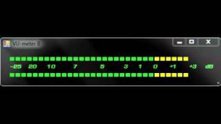 Пиковый индикатор громкости (Peak VU-meter on VB.NET)