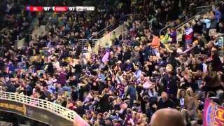 AFL 2013 Round 13 - Brisbane Lions vs Geelong last 5 minutes