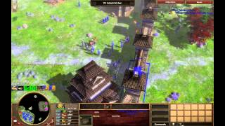 The Battle of Sekigahara - Japan M5 - Hard Walkthrough - Age of Empires III Asian Dynasties