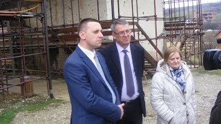 Delegacioni nga Sanxhaku vizitoi Prekazin, Polluzhën dhe Velaninë