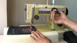 Nähmaschine Sewing machine Швейная машина Veritas 8014/43 test джинс, кожа, шифон