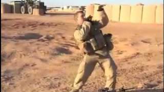 US Troops Dancing While at War