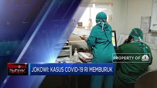 Jokowi Geram Kasus Covid-19 RI Memburuk