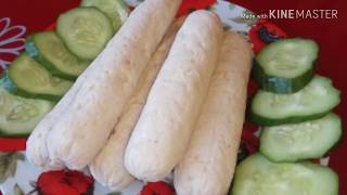Сосиски Домашние  с Молочно - Сливочным вкусом. Супер Быстрый и Вкусный  Рецепт!
