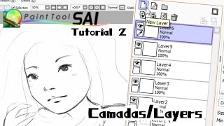 Tutorial Paint Tool SAI #2 ~ Camadas/Layers