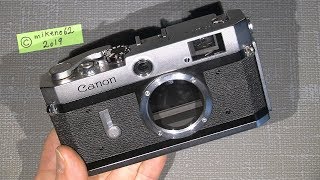 Stuck shutter button mechanism in Canon P and other details    Could NOT repair it