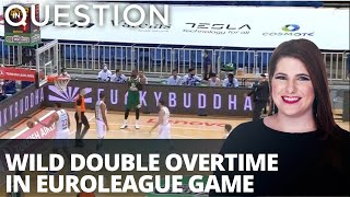 Wild double overtime game in Euroleague sees Real Madrid escape 97-93