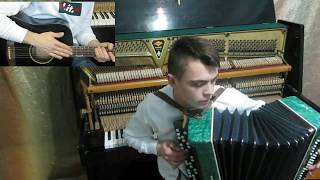 Парень Необычно Сыграл Майкла Джексона - Баян | Гитара | Пианино