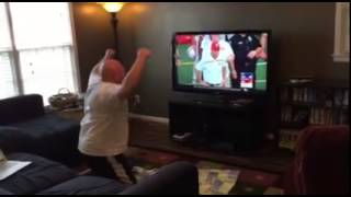 BYU fan screaming | hail mary pass | Byu VS Nebraska