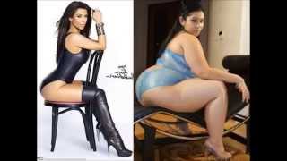 Slim girl vs BBW