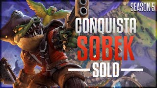 Sobek SOLO | Me booty is the best booty - Ranked Conquista | Smite Season 5 (PT-BR) ft. Speczilla