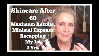 After 60 - My 1st 2 yrs Using Retin A & Anti-Aging Skincare  - Expense + Photos