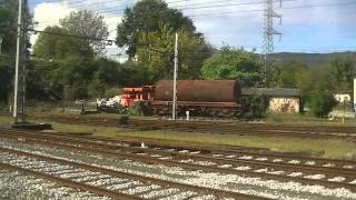Trayecto Hendaye a Irún a bordo de un TGV