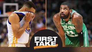 First Take debates impact of Steph Curry and Kyrie Irving injuries on playoffs | First Take | ESPN