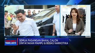KPU Umumkan Hasil Pemeriksaan Kesehatan Capres-Cawapres