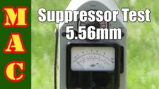 Testing 5.56mm Suppressors