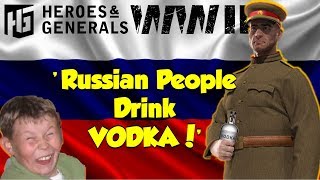 Russian People Drink Vodka ► Heroes and Generals Montage