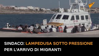 Lampedusa sotto pressione per l’arrivo dei migranti - Sindaco