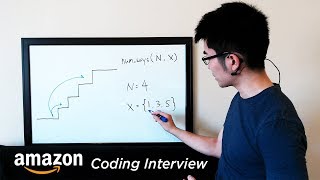 Amazon Coding Interview Question - Recursive Staircase Problem