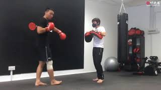 闪开高扫腿后该做什么动作