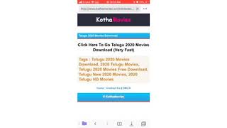 telugu new movies how to download webside link in below description