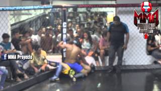 MMA PROYECTO AMATEUR 6 PELEA:  VALENTINO FERNANDEZ VS LUIS PEREIRA