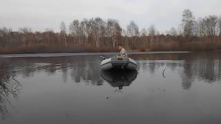 Первые испытания Касатки 335 с мотором Ямаха 5 л.с (Касая Машка)