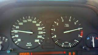 E34 530iA M60B30 0-100км/ч R18