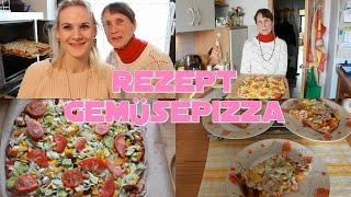 Rezept: Leckere Gemüsepizza