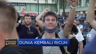 Rentetan Aksi Massa di Belahan Dunia yang Ricuh Ditengah Pandemi