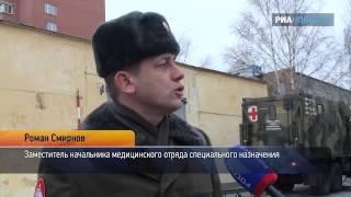 Новая спецпалатка медицинского спецназа РФ