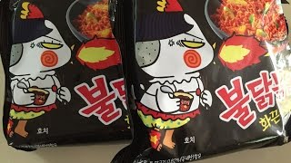 【激辛を】プルタックポックンミョンで作るカルボナーラ【食べやすく】〜불닭볶음면 까르보나라 만들기