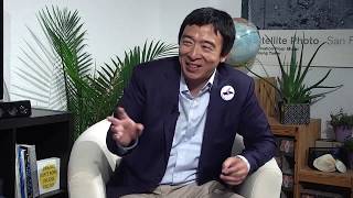 Andrew Yang proposes "3D Economy" and explains his "human-centered capitalism" in detail