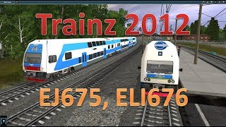 Trainz. Обзор EJ675 и ELI676