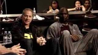 Michael Jordan and Tinker Hatfield