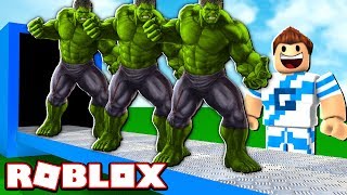 FÁBRICA DO HULK NO ROBLOX! (Super Hero Tycoon)