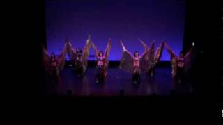 Turkish Belly Dance in Japan/HAREM Dance School 2009/Isis wings
