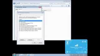 Подключения к интернету Windows 7 и YOTA / Internet connection Windows 7 and YOTA