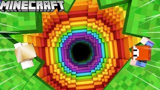 NAJWIĘKSZA KOLOROWA DZIURA W MINECRAFT! ? CO W NIEJ ZNAJDZIEMY? | Vito i Bella