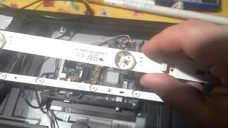 THOMSON T32D16DH-01B повторный ремон и уменьшение тока