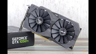 Обзор видеокарты ASUS Geforce GTX1050 Ti 4096MB ROG STRIX OC Gaming