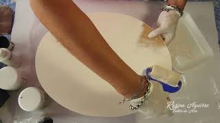 #24 PREPARACIÓN DE BASES PARA ACRILICOS FLUIDOS - En Español (Acrylic Pouring)