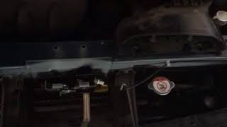 Как открыть замок капота Mitsubishi Outlander