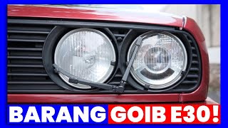 AKHIRNYA! PASANG WIPER LAMPU BMW E30